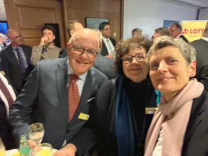 Mitglieder des LIGA-Vorstands gratulieren Lotto Rheinland-Pfalz zum 75jährigen Bestehen