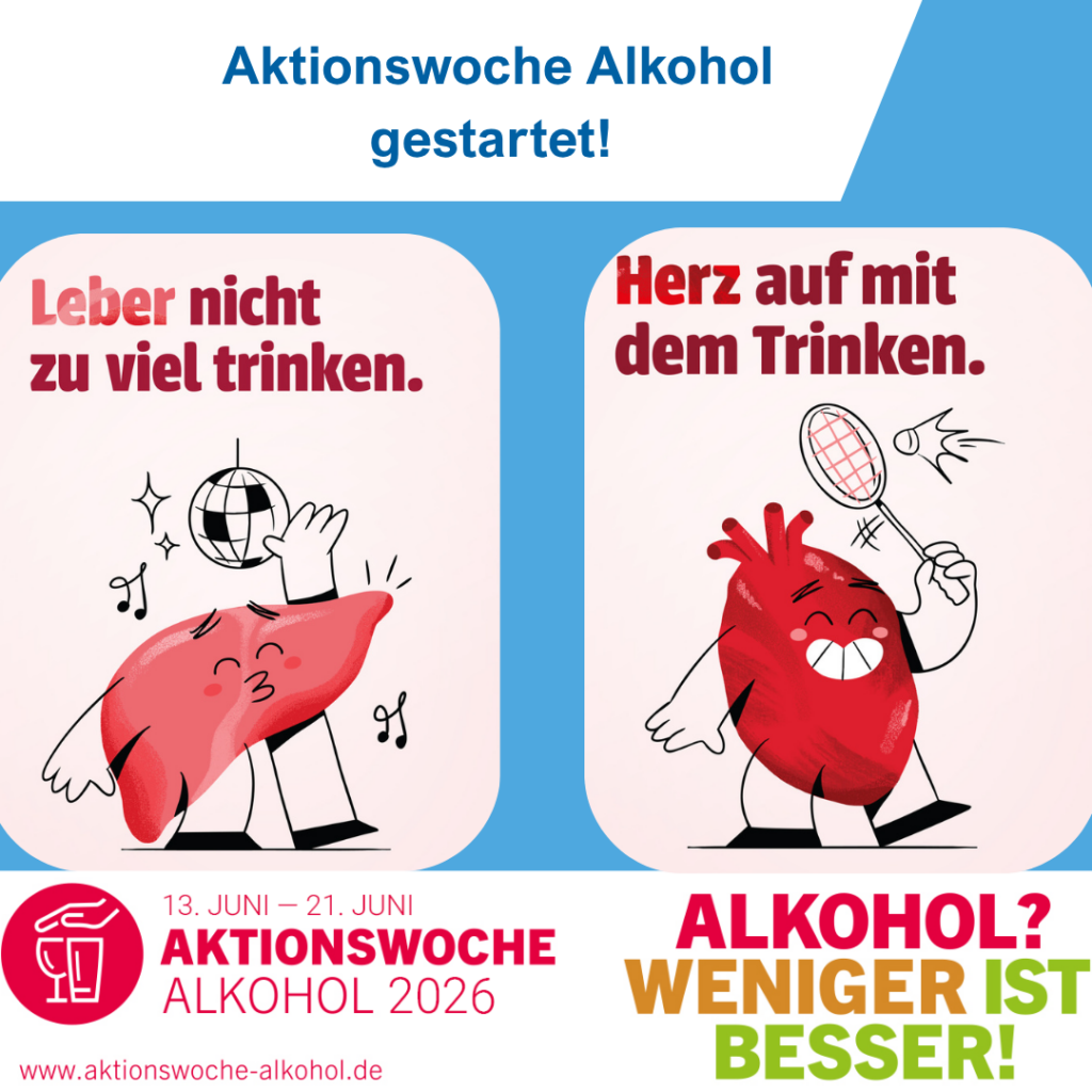 Aktionswoche Alkohol 2026 gestartet!