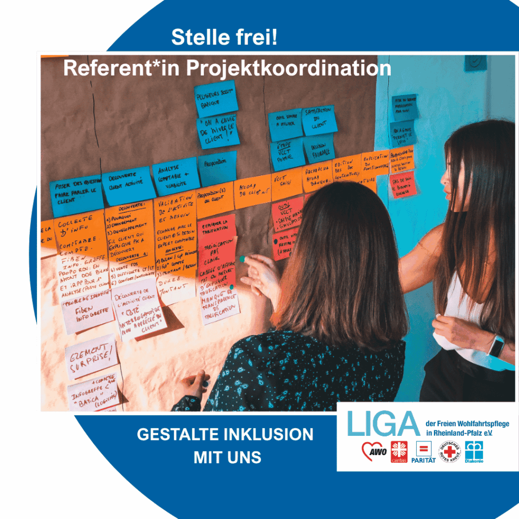 Stelle frei! – Referent*in Projektkoordination
